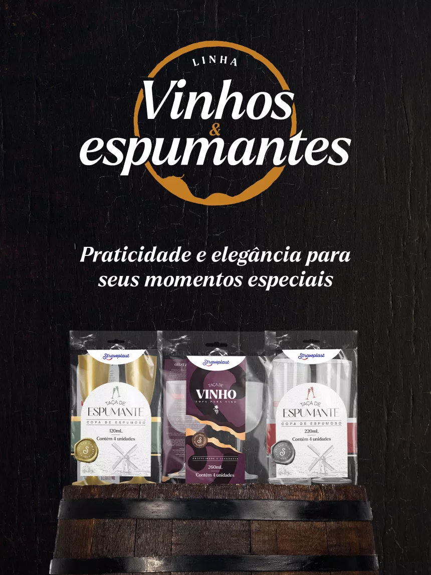 Linha Vinhos e Espumantes Linha Vinhos e Espumantes