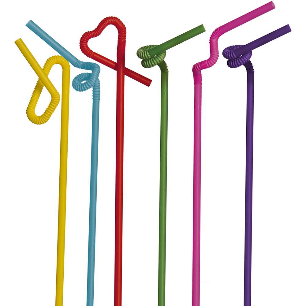 Canudo Artístico Decorativo Colorido 40 unidades