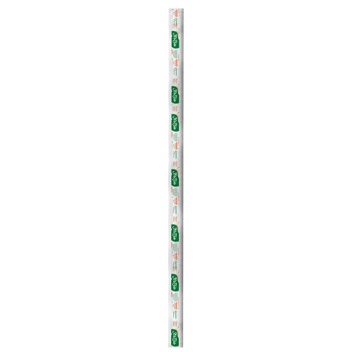 Canudo It's Bio Comum 5mm Sachê Individual Papel Transparente 500 unidades