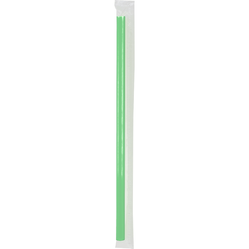 Canudo Shake 8mm Sachê Individual Misto 100 unidades