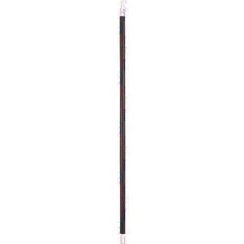 Canudo Tradicional 5mm Sachê Individual Preto 100 unidades