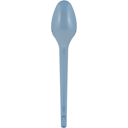 Colher Sobremesa Azul Neon 50 unidades