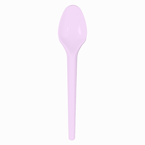 Colher Sobremesa Lilás Candy 50 unidades
