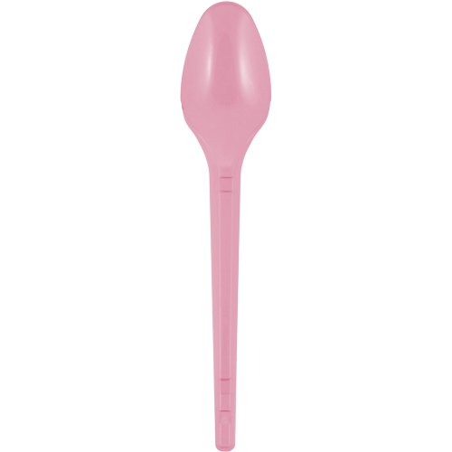 Colher Sobremesa Rosa 50 unidades