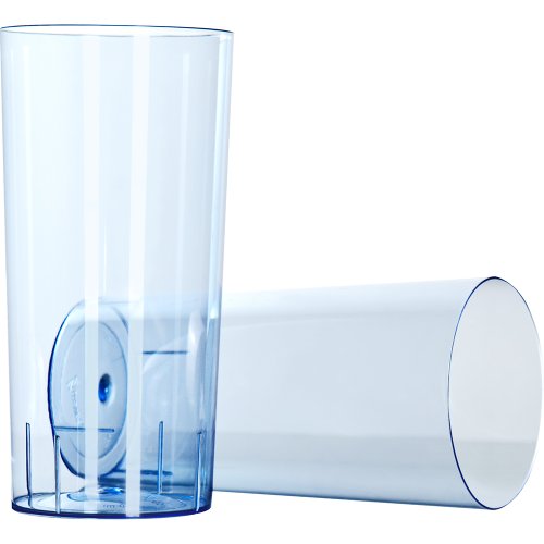 Copo 340mL Long Drink Azul Neon 10 unidades