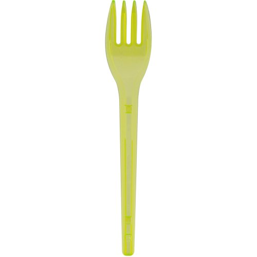 Garfo Sobremesa Verde Neon 50 unidades