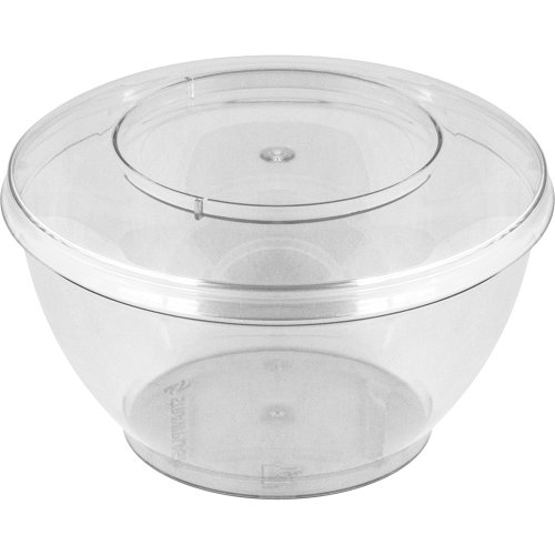 Kit Pote com Tampa Redondo 100mL Cristal 10 unidades