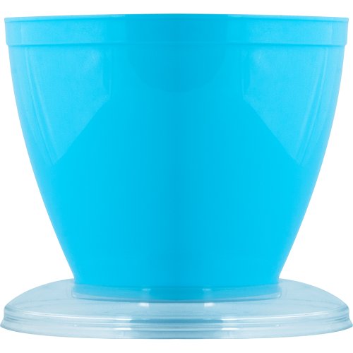Kit Pote com Tampa Redondo 150mL Azul 10 unidades
