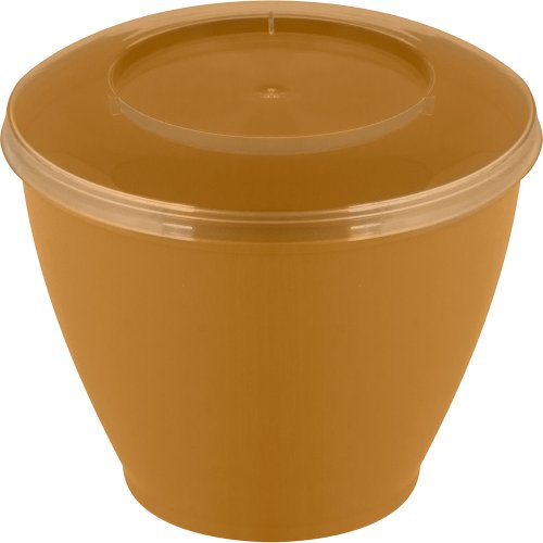 Kit Pote com Tampa Redondo 150mL Dourado 10 unidades