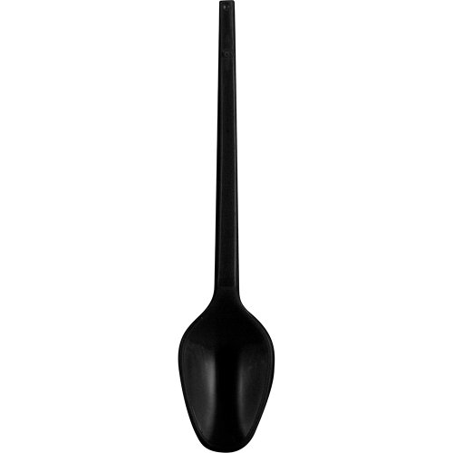 Mini Colher Café/Brigadeiro Preta 100 unidades