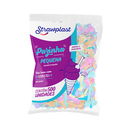 Pazinha Pequena Mista Candy 500 unidades