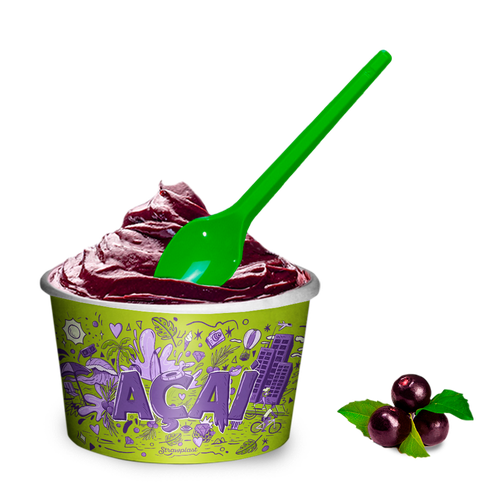 Pote de Papel Açaí 250mL 50 unidades