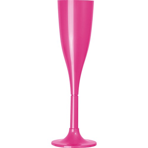 Taça 120mL Champagne Rosa Pink 4 unidades