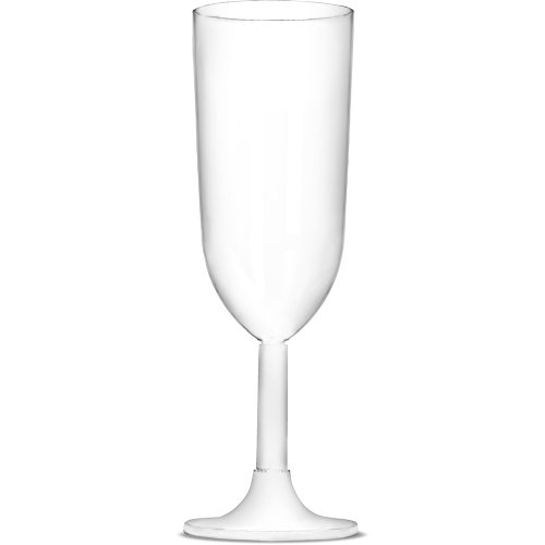 Taça 220mL Champagne Branca 4 unidades