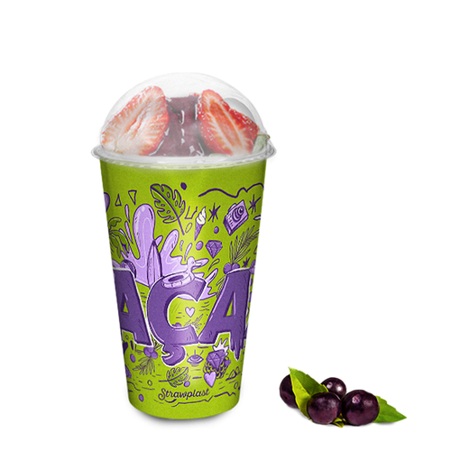 Tampa Bolha Açaí 550mL 50 unidades