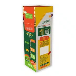 Box Canudo Garrafa Compostável CascaBrasil - 100 un.