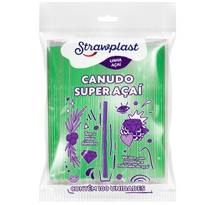 Potes De Papel Bio Açaí Sorvete 360ml C/ Tampa 100 Unidades