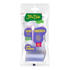 Colher Sobremesa It's Bio Cristal 50 unidades