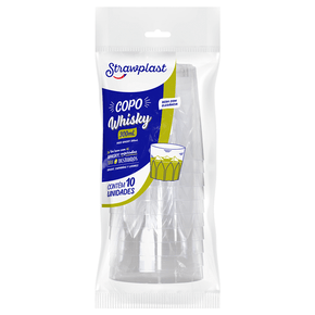 Copo 300mL Whisky Cristal 10 unidades