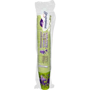 Copo de Papel Açaí 550mL 50 unidades