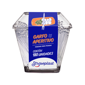 Garfo Aperitivo Cristal 180 unidades