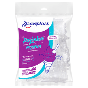 Pazinha Pequena Cristal 500 unidades