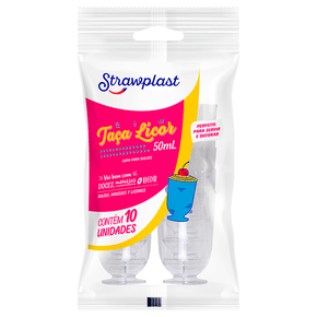 Taça 50mL Licor Cristal 10 unidades