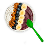Colher Açaí Maromba Forte Roxa 50 unidades