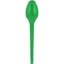 Colher Sobremesa Verde 50 unidades