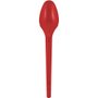 Colher Sobremesa Vermelho 50 unidades