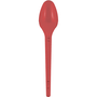 Colher Sobremesa Vermelho Neon 50 unidades