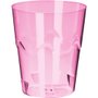 Copo 25mL Mini Doce Rosa Neon 10 unidades