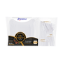 Kit Churrasco Branco 30 unidades (10 Pratos 21cm Quadrado + 10 Garfos Extra Forte + 10 Facas Extra Forte)