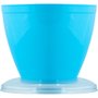 Kit Pote com Tampa Redondo 150mL Azul 10 unidades