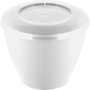 Kit Pote com Tampa Redondo 150mL Branco 10 unidades