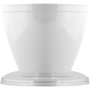 Kit Pote com Tampa Redondo 150mL Branco 10 unidades