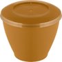 Kit Pote com Tampa Redondo 150mL Dourado 10 unidades