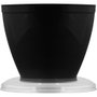 Kit Pote com Tampa Redondo 150mL Preto 10 unidades