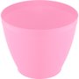 Kit Pote com Tampa Redondo 150mL Rosa 10 unidades