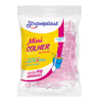 Mini Colher Café/Brigadeiro Rosa Neon 100 unidades