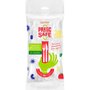 PraticSafe Kit Sachê Garfo e Faca Forte Reforçado Branco 10 kits
