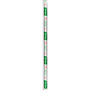 Canudo It's Bio Comum 5mm Sachê Individual Papel Transparente 100 unidades